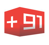 +91